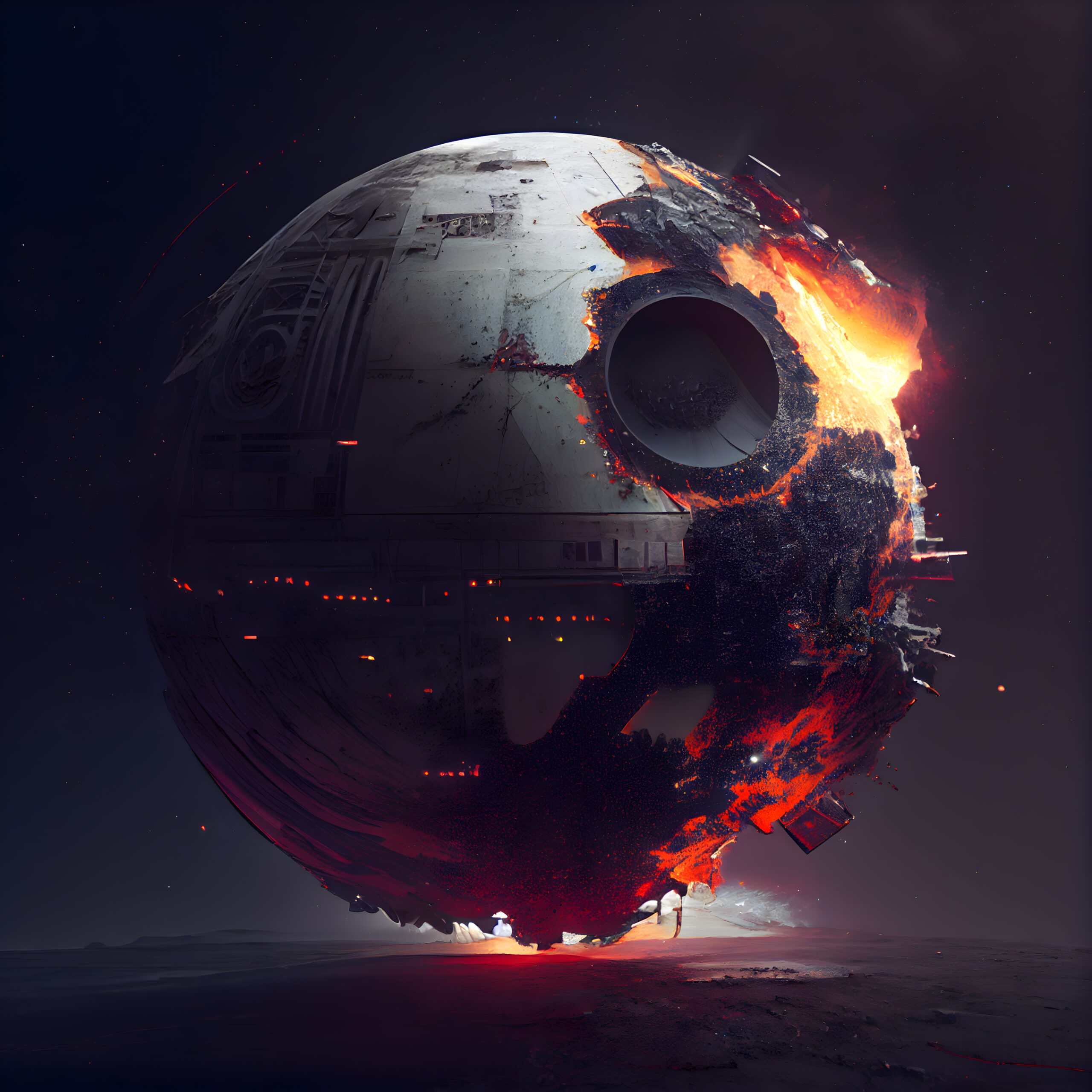 Could we build Death Star like in Star Wars?