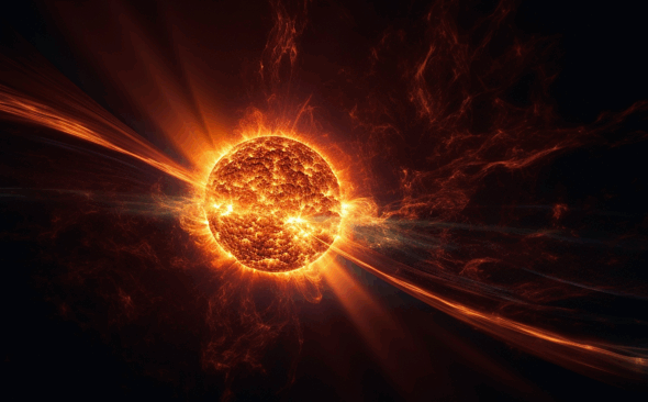 How do solar flares effect our power grids?
